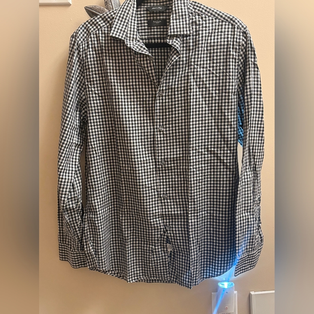 Paul Smith Black and White Gingham Shirt